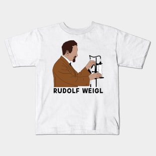 rudolf weigl polish biologist Kids T-Shirt